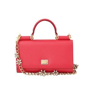 Sicily Von Dolce&Gabbana Mini Bag Crystal on Chain